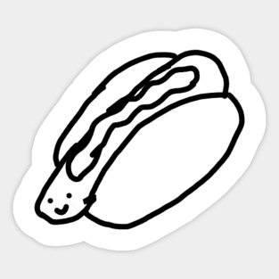 hot dog, hot dog, hot diggity dog Sticker